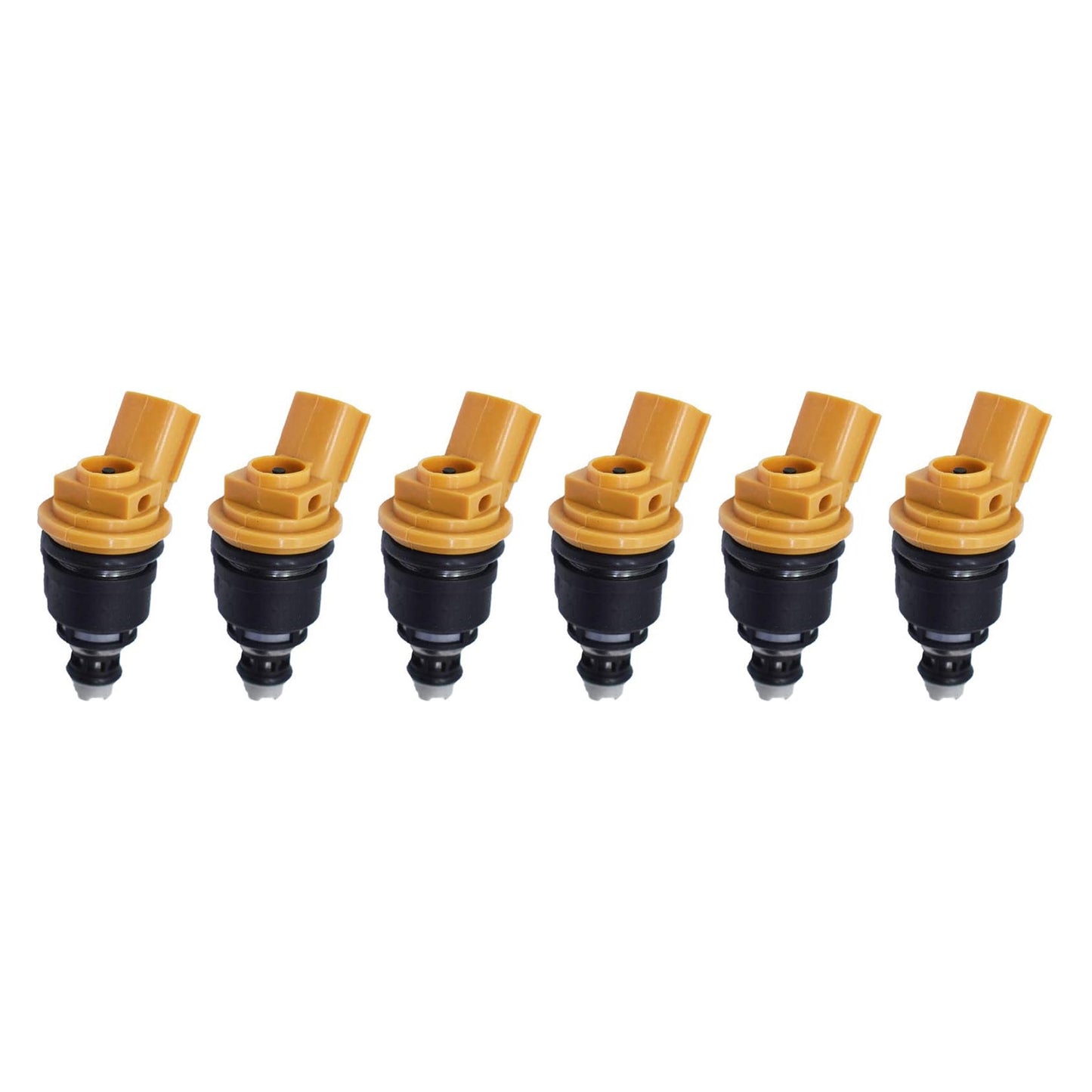 1996-1998 Nissan Skyline R33 Twin Turbo 2.6L I6 16600-RR543 6Pcs Fuel Injector