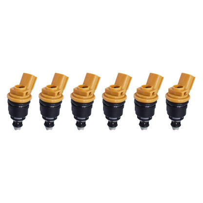 1996-1998 Nissan Skyline R33 Twin Turbo 2.6L I6 16600-RR543 6Pcs Fuel Injector