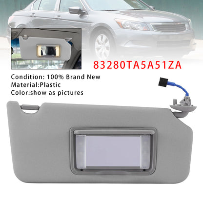 2008-2017 Honda Accord 83280TA5A51ZA Gray Right Side Sun Visor