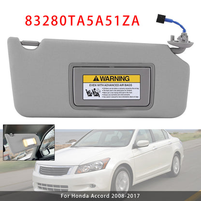 2008-2017 Honda Accord 83280TA5A51ZA Gray Right Side Sun Visor
