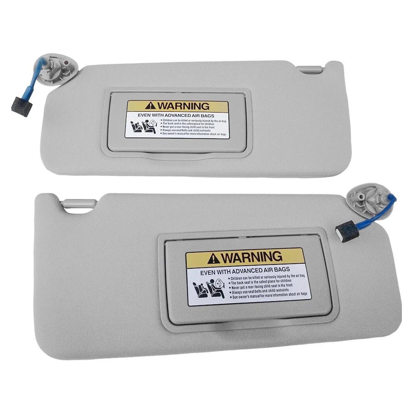 2008-2017 Honda Accord 83280TA5A51ZA Pair Of Gray Sun Visor