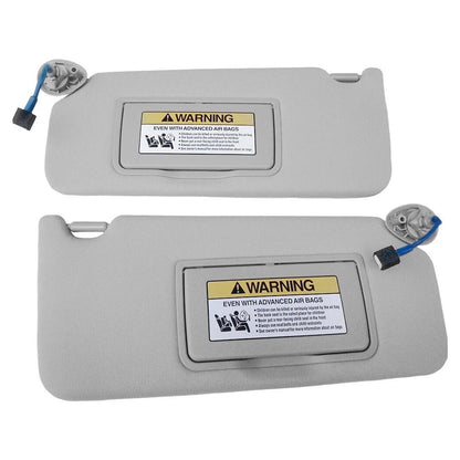 2008-2017 Honda Accord 83280TA5A51ZA Pair Of Gray Sun Visor