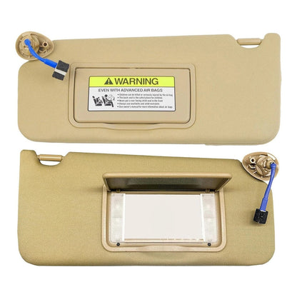 2008-2017 Honda Accord 83280TA5A51ZA Pair Of Beige Sun Visor