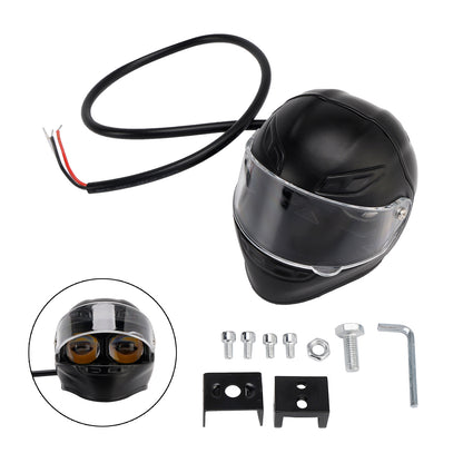 Motor Electric Led Worklight Spotlight Waterproof Headlight 20W Helmet-Look