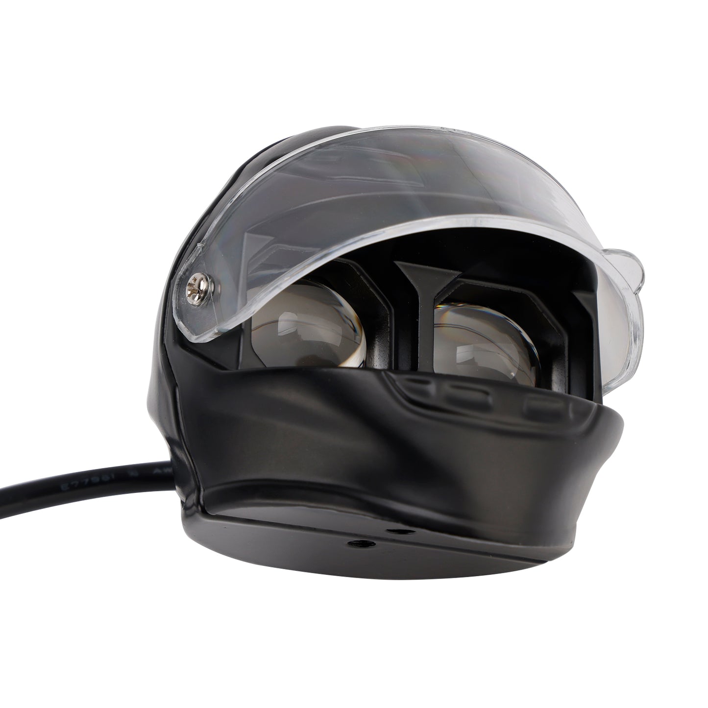 Motor Electric Led Worklight Spotlight Waterproof Headlight 20W Helmet-Look