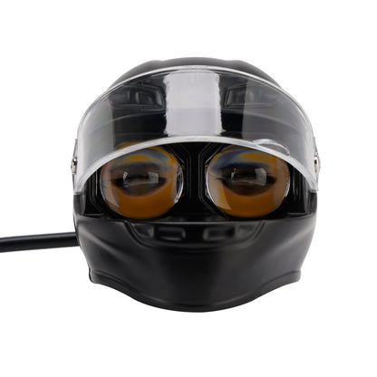 Motor Electric Led Worklight Spotlight Waterproof Headlight 20W Helmet-Look