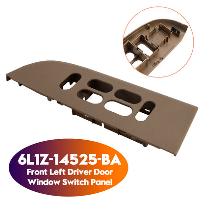 2003-2006 Ford Expedition 6L1Z-14525-BA Front Left Driver Door Window Switch Panel