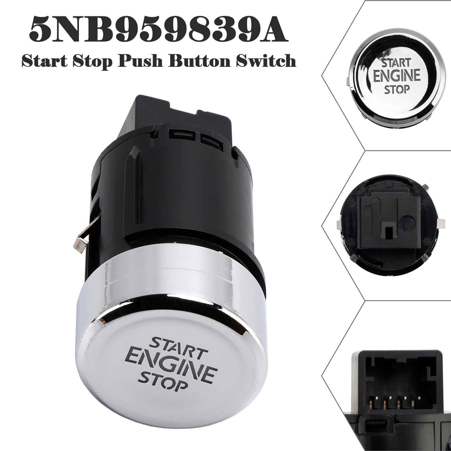 2018-2021 Volkswagen Tiguan 5NB959839A Start Stop Push Button Switch