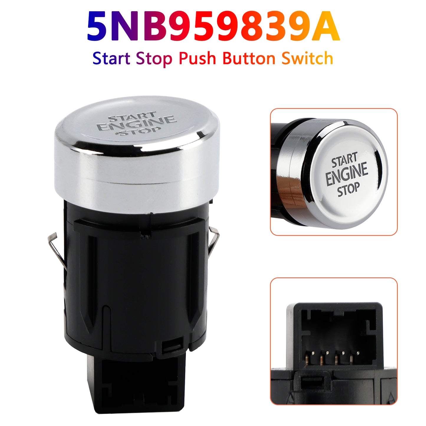 2018-2021 Volkswagen Tiguan 5NB959839A Start Stop Push Button Switch