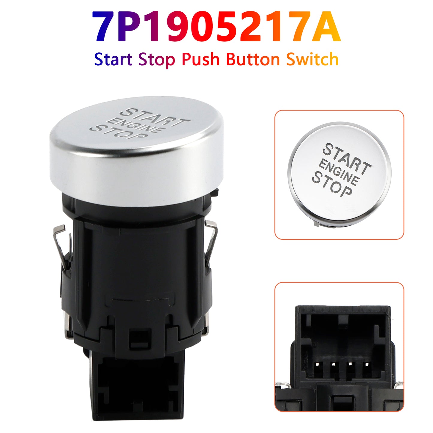 2011-2014 VW Touareg 7P1905217A Start Stop Push Button Switch