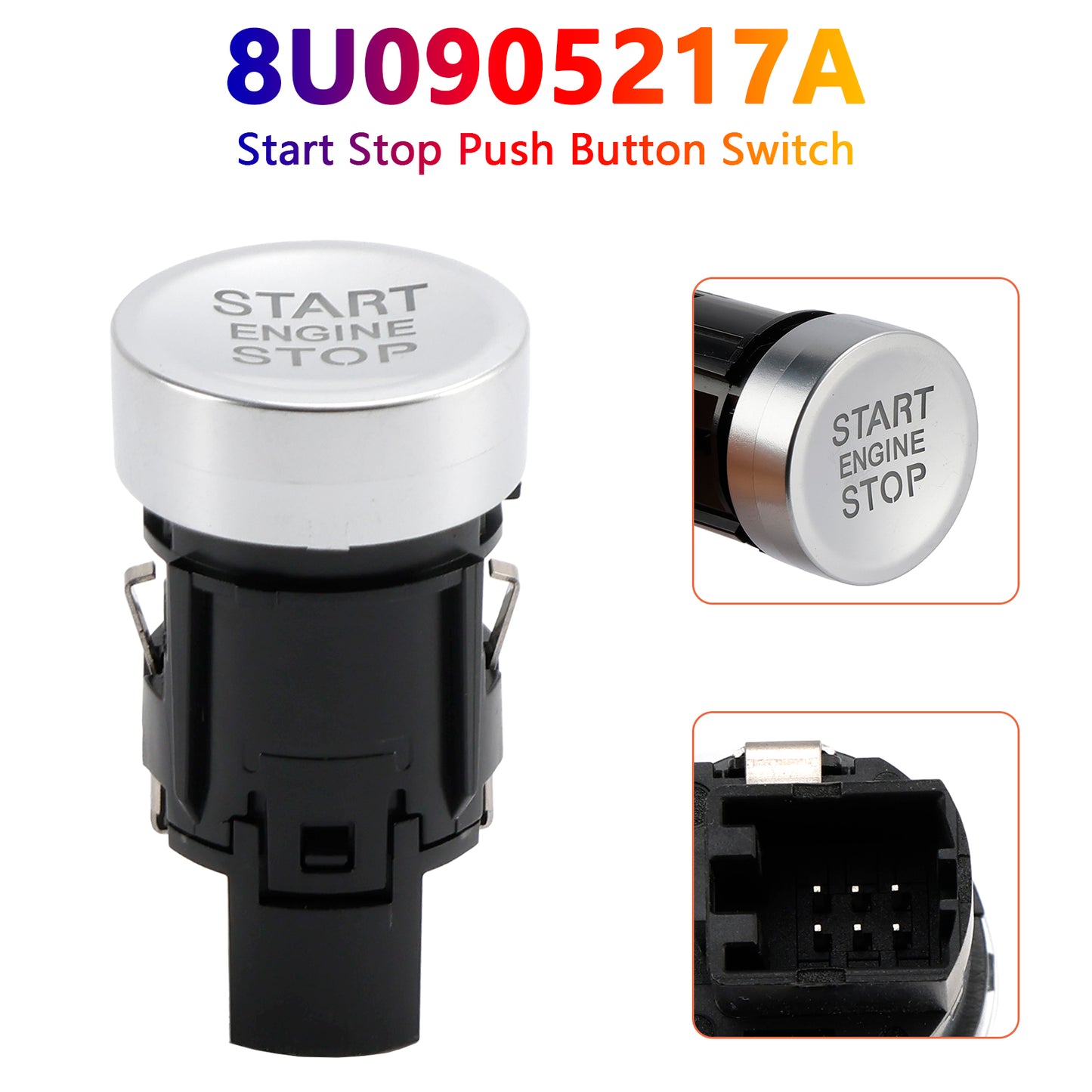 Start Stop Push Button Switch 2012-2018 Audi Q3 Sportback 2.0l 8U0905217A