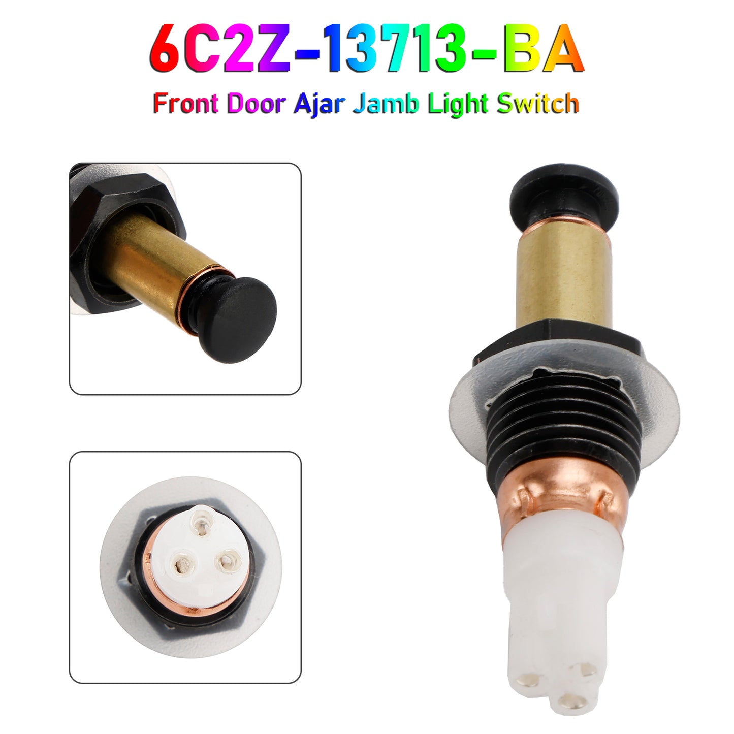 1992-1995 Lincoln Town Car 6C2Z-13713-BA Front Door Ajar Jamb Light Switch