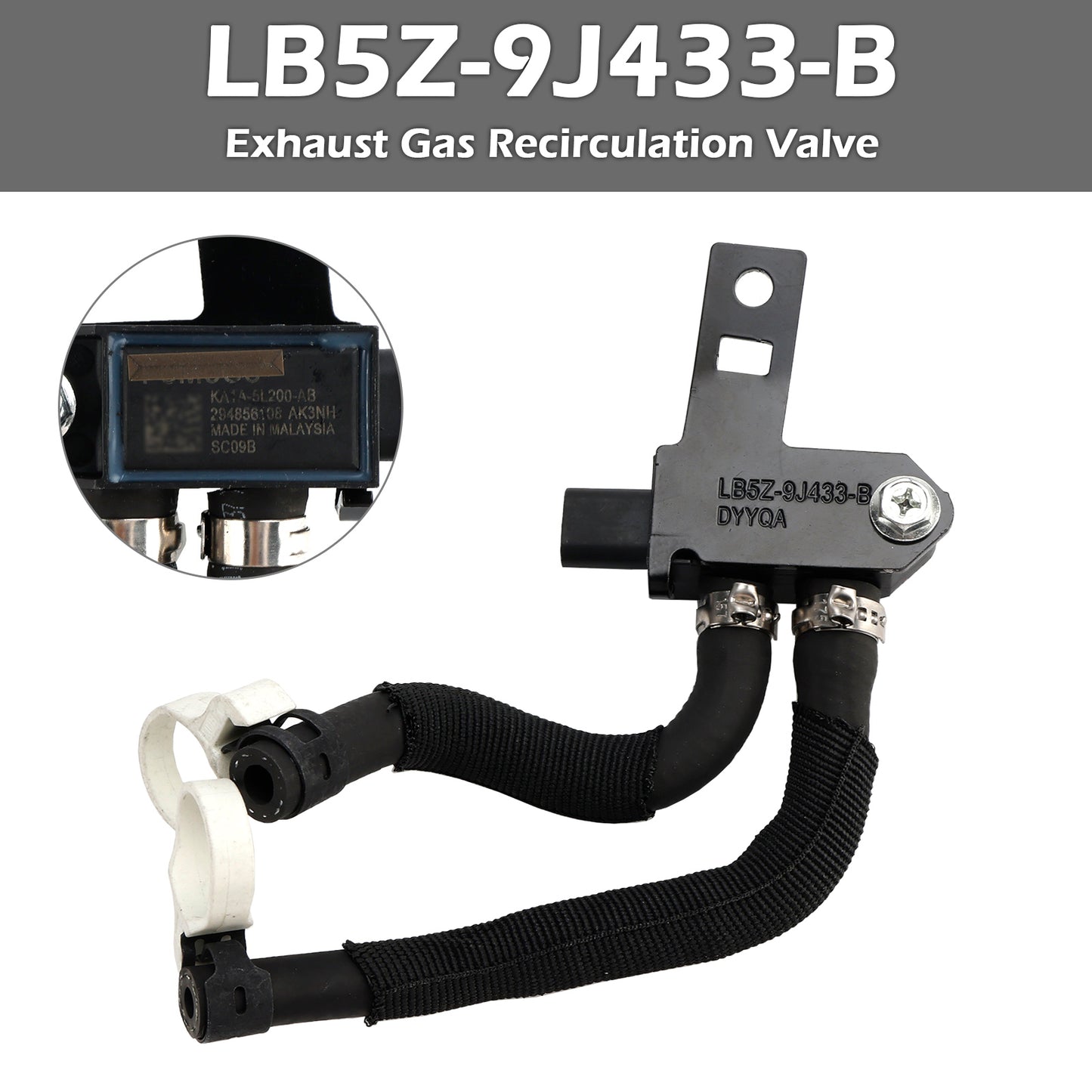 2019-2023 Ford Ranger 2.3L LB5E-9J433-AB Exhaust Gas Recirculation Valve