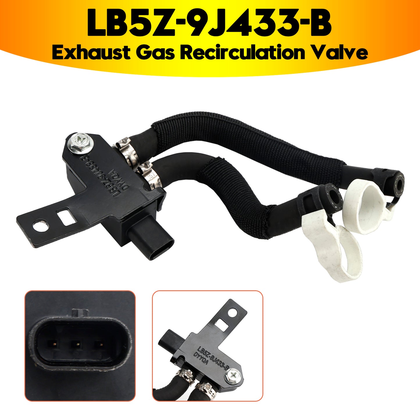 2019-2023 Ford Ranger 2.3L LB5E-9J433-AB Exhaust Gas Recirculation Valve