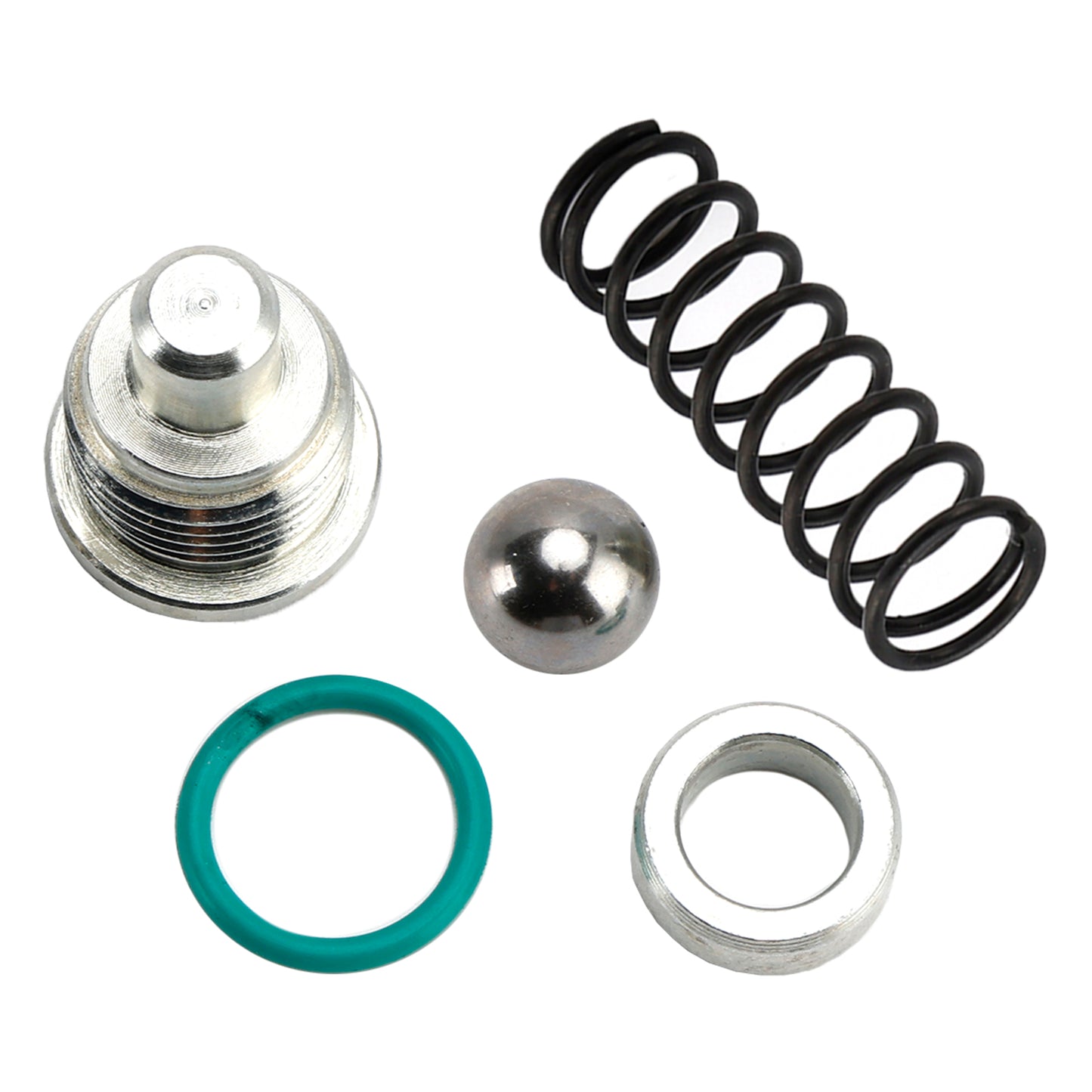 Ford 94.5-03 7.3L Diesel Oil Pump Relief Valve Spring Plug & Seals Kit