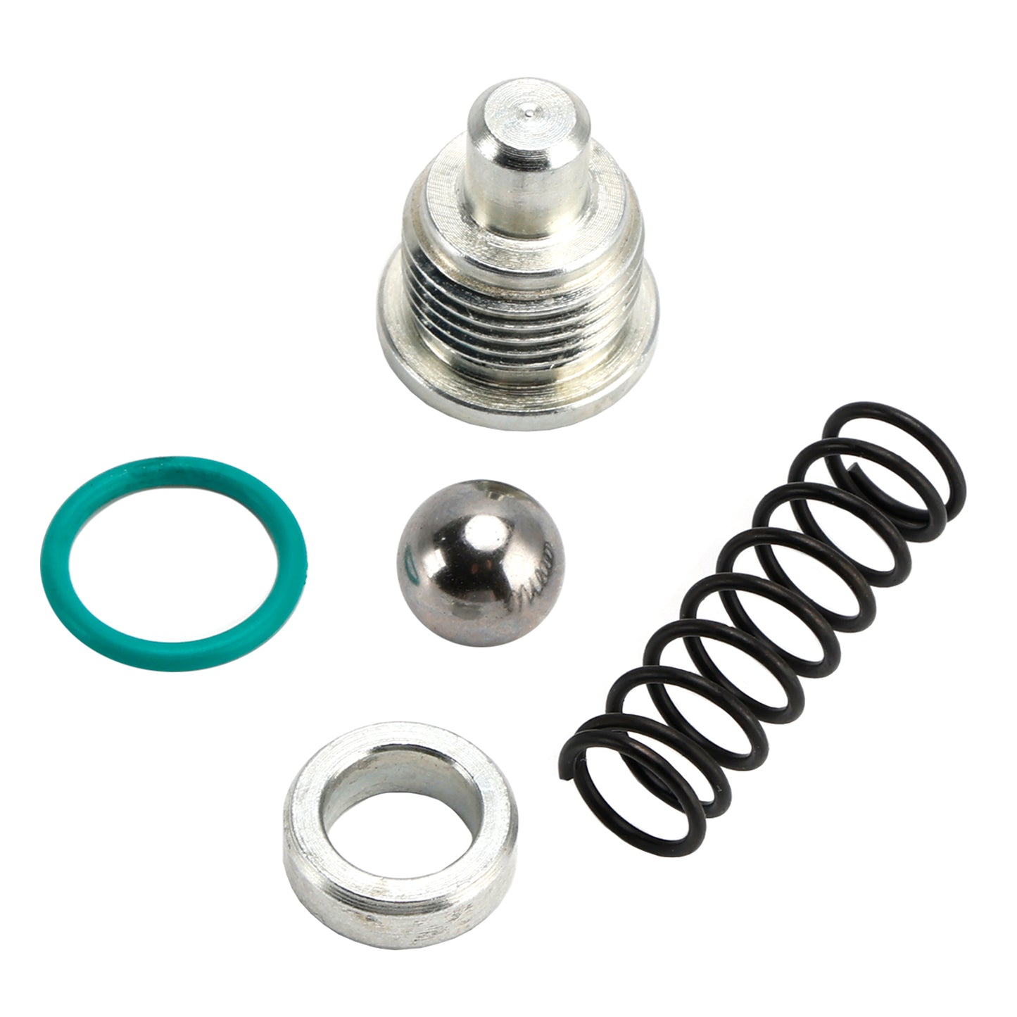 Ford 94.5-03 7.3L Diesel Oil Pump Relief Valve Spring Plug & Seals Kit