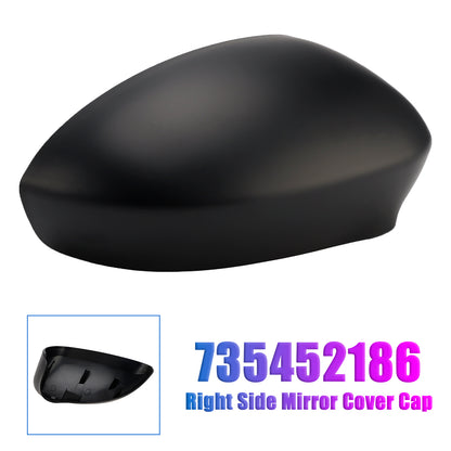 2009 Fiat GGrande Punto Evo Dal 735452186 Right Side Mirror Cover Cap