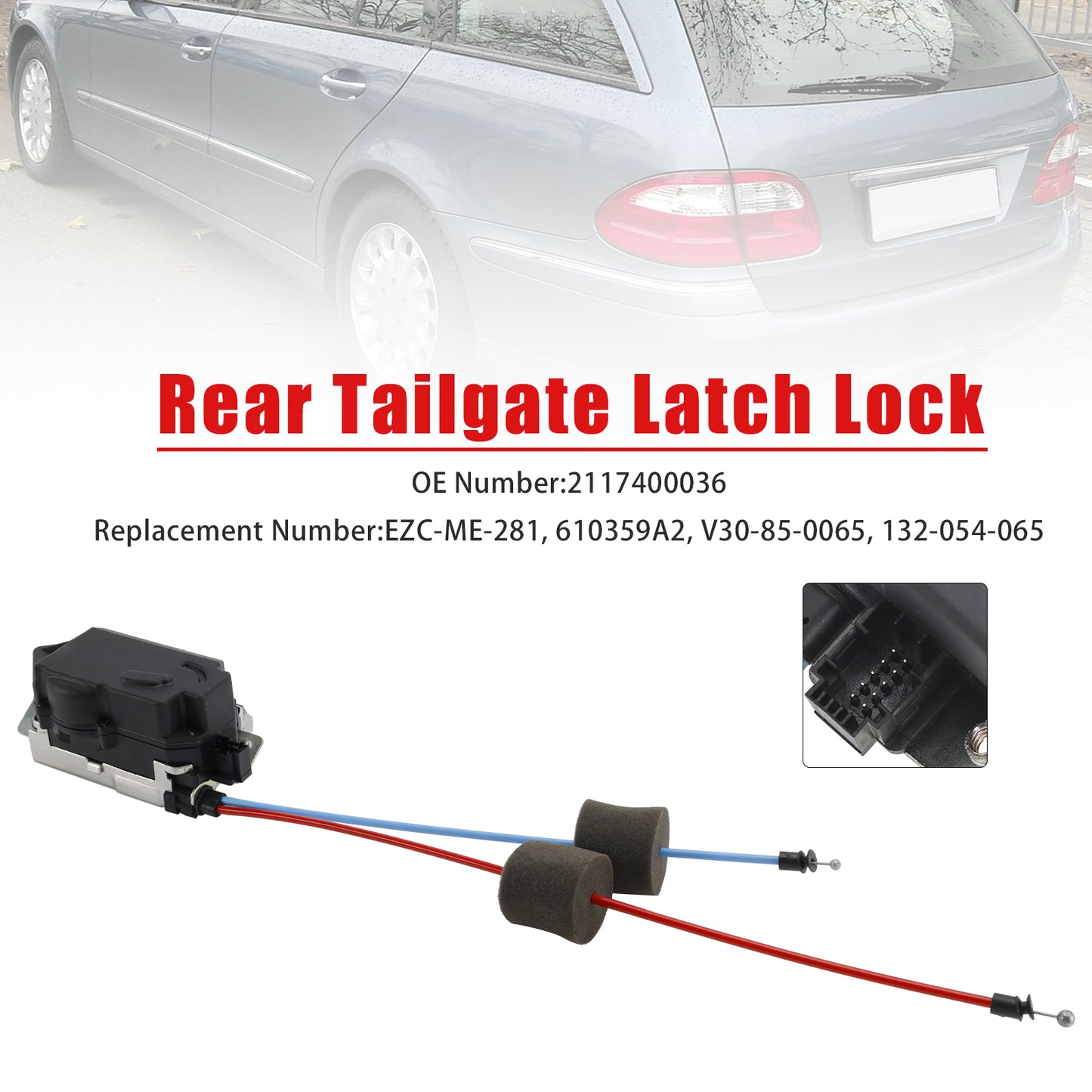 2003-2009 MERCEDES-BENZ E-CLASS T-MODEL (S211) E 320 T/CDI 2117400036 Rear Tailgate Latch Lock
