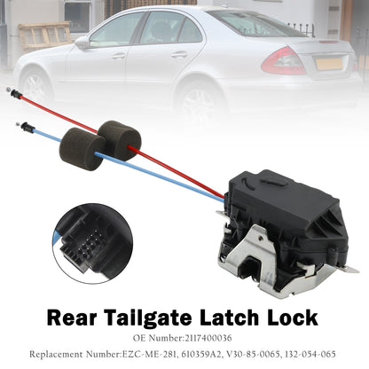 2003-2009 MERCEDES-BENZ E-CLASS T-MODEL (S211) E 320 T/CDI 2117400036 Rear Tailgate Latch Lock