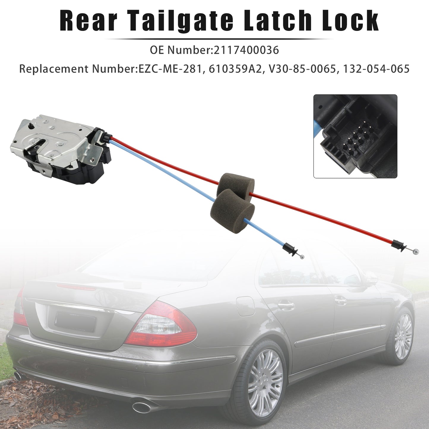 2003-2009 MERCEDES-BENZ E-CLASS T-MODEL (S211) E 320 T/CDI 2117400036 Rear Tailgate Latch Lock