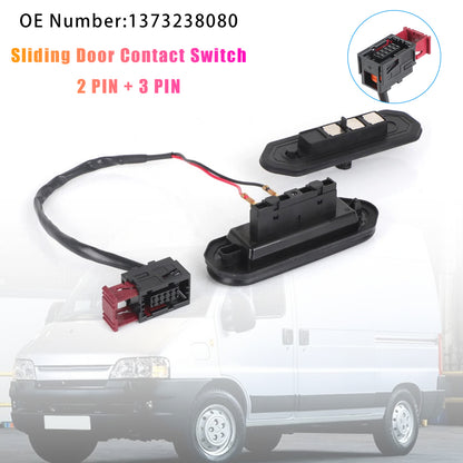 2006-on Citroen Jumper 1348484080 Sliding Door Contact Switch 2 PIN+3 PIN