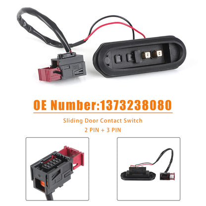 2006-on Citroen Jumper 1348484080 Sliding Door Contact Switch 2 PIN+3 PIN