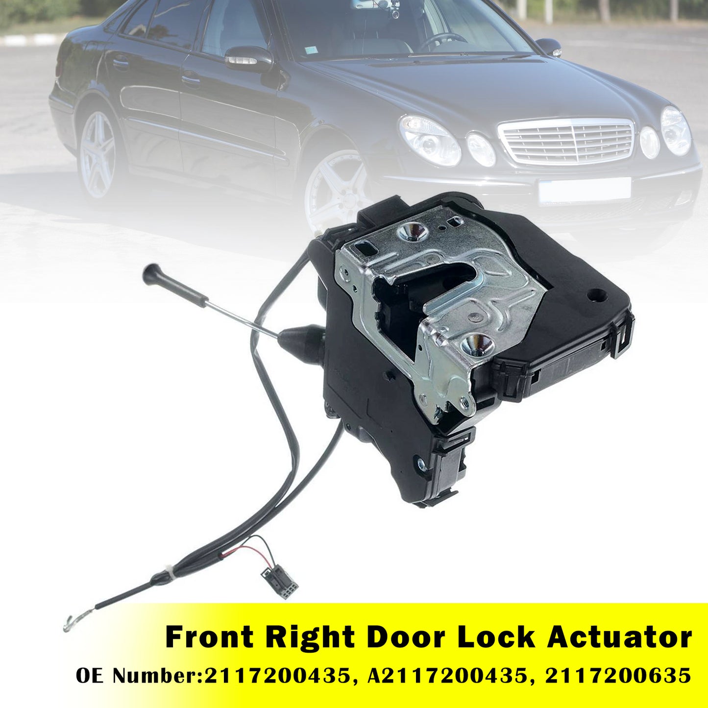2002/10-2008/12 Mercedes-Benz E-Class W211 E 55 2117200435 Front Right Door Lock Actuator