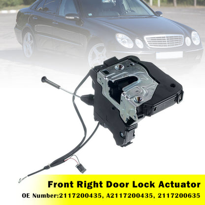 2002/10-2008/12 Mercedes-Benz E-Class W211 E 55 2117200435 Front Right Door Lock Actuator