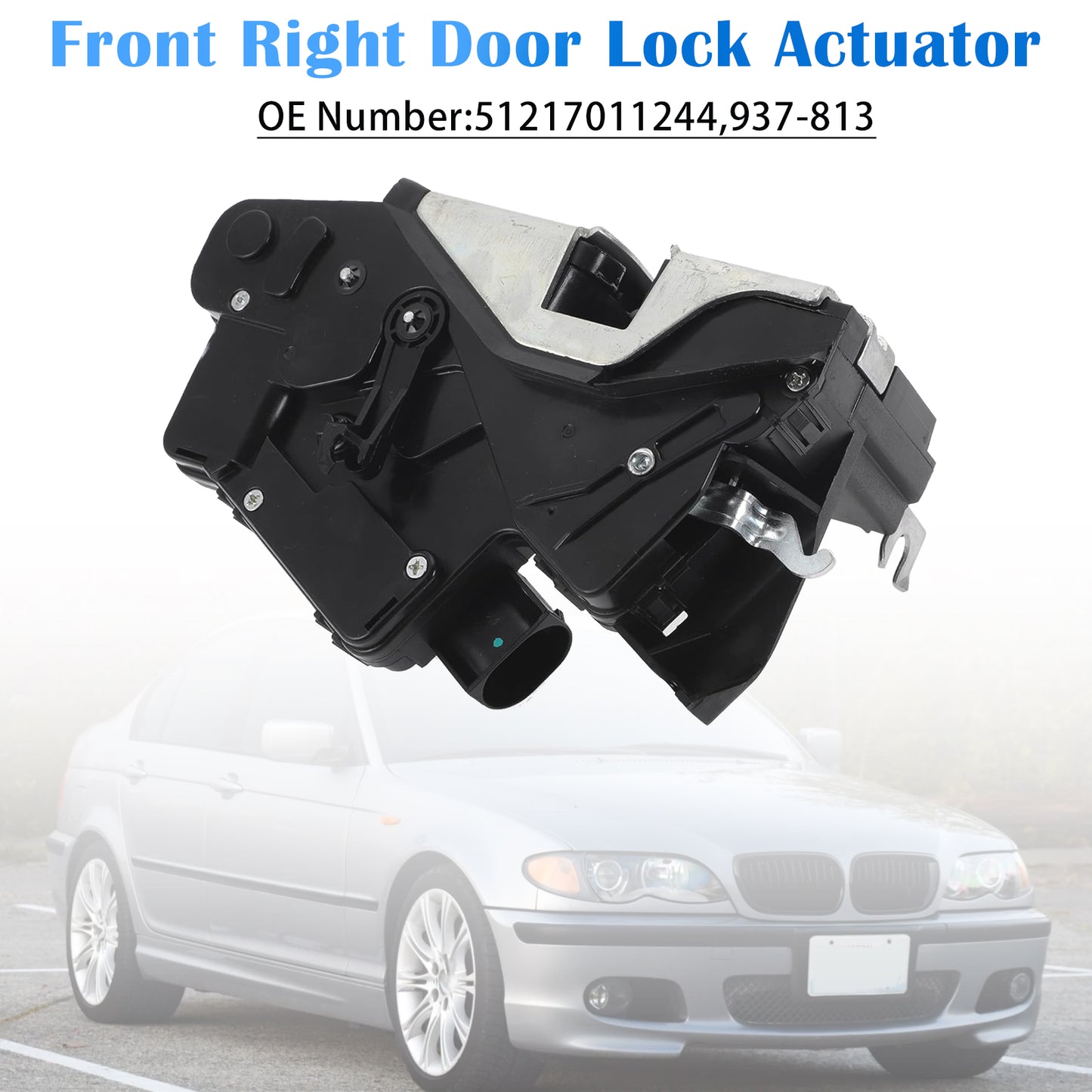 2003/03-2005/02 BMW 3 Series 330d E46 51217011244 Front Right Door Lock Actuator
