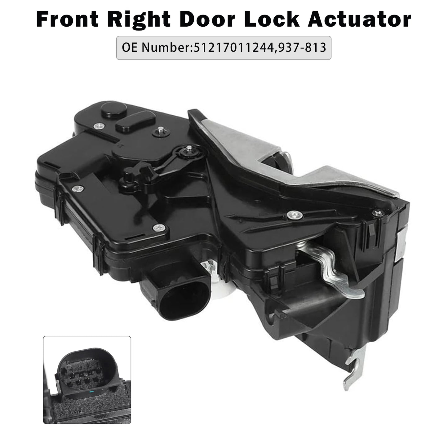 2003/03-2005/02 BMW 3 Series 330d E46 51217011244 Front Right Door Lock Actuator