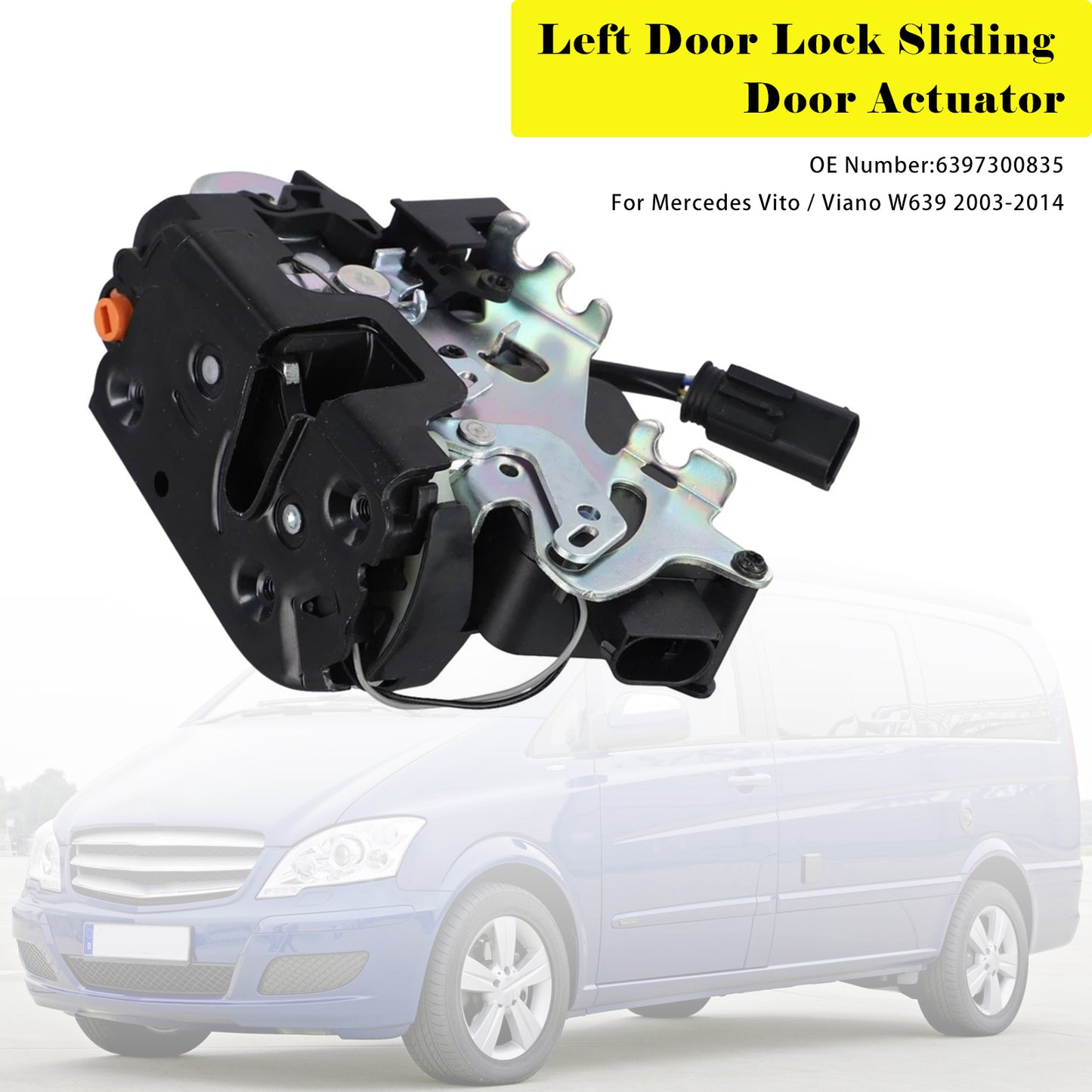 2003-2014 Mercedes Vito / Viano W639 6397300835 Left Door Lock Sliding Door Actuator