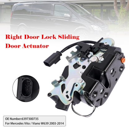 2003-2014 Mercedes Vito / Viano W639 6397300735 Right Door Lock Sliding Door Actuator