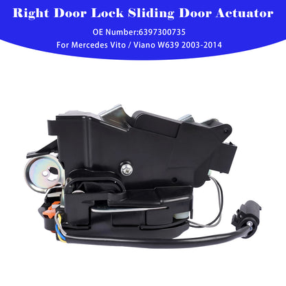 2003-2014 Mercedes Vito / Viano W639 6397300735 Right Door Lock Sliding Door Actuator