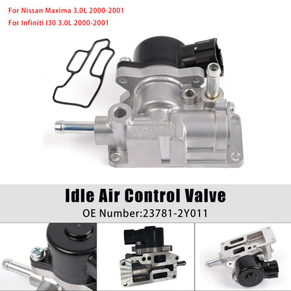 00-01 Nissan Maxima Infiniti I30 3.0L 23781-2Y011 Idle Air Control Valve