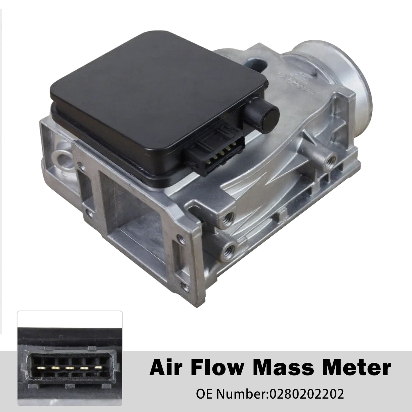 -02.1992 OPEL Omega A (V87) 2.0 (F19, M19, N19) 0280202202 Air Flow Mass Meter
