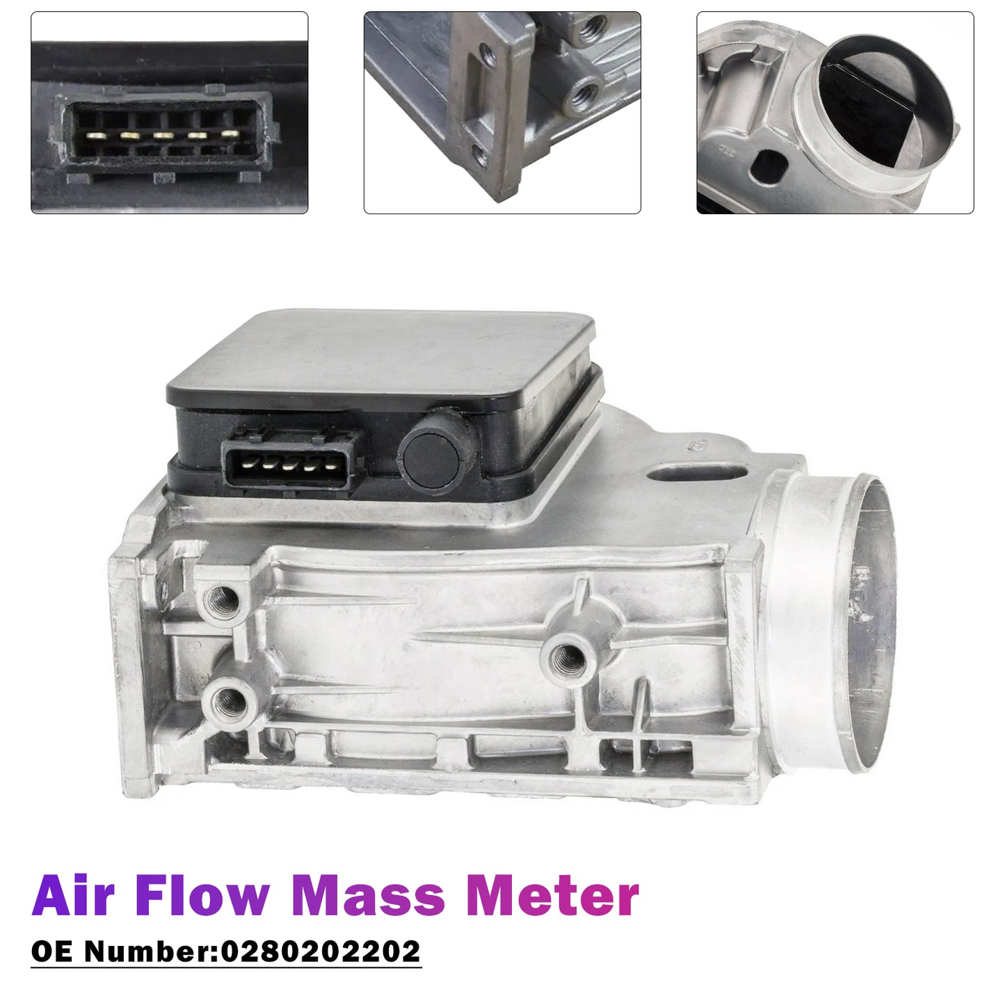 -02.1992 OPEL Omega A (V87) 2.0 (F19, M19, N19) 0280202202 Air Flow Mass Meter