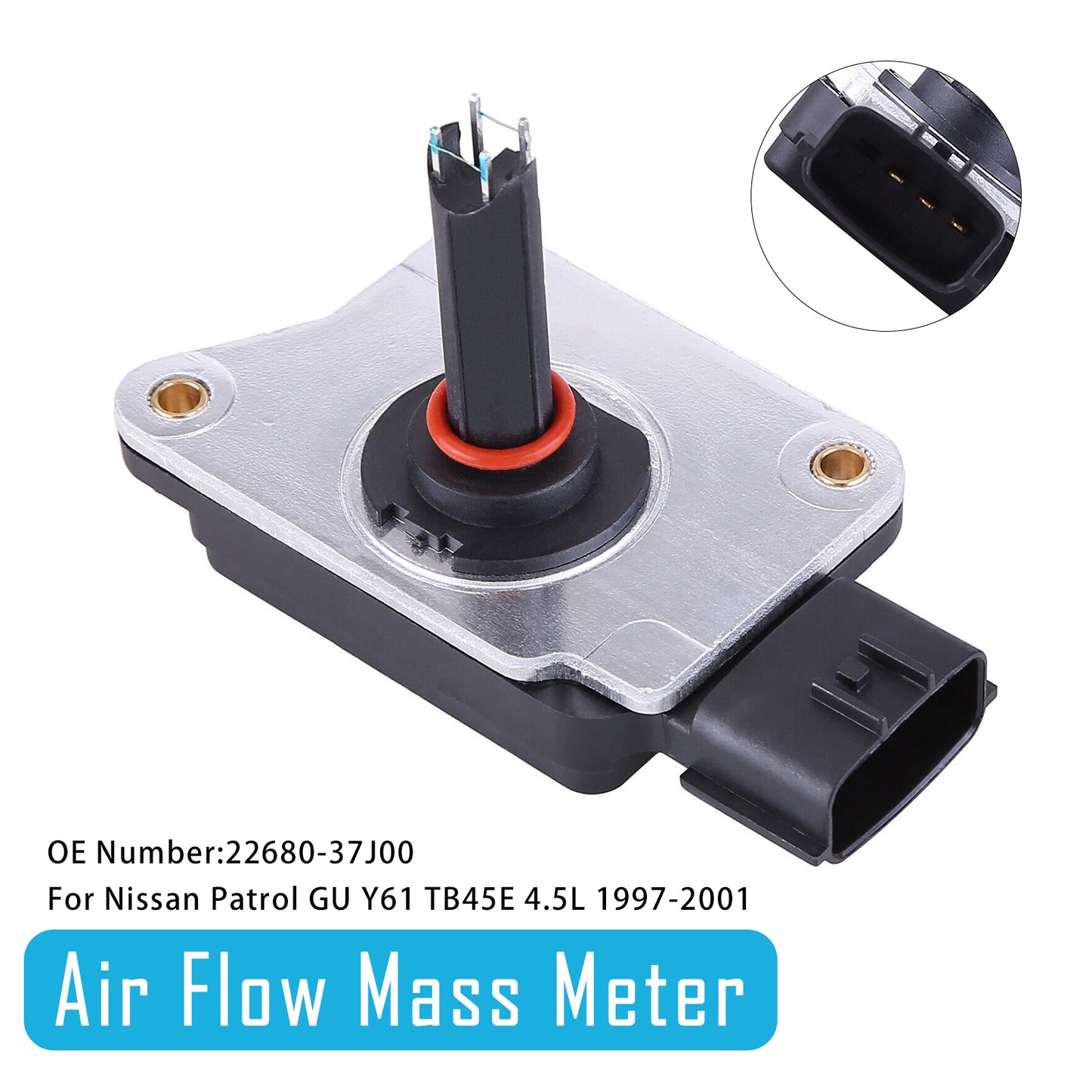 1997-2001 Nissan Patrol GU Y61 TB45E 4.5L 22680-37J00 Air Flow Mass Meter