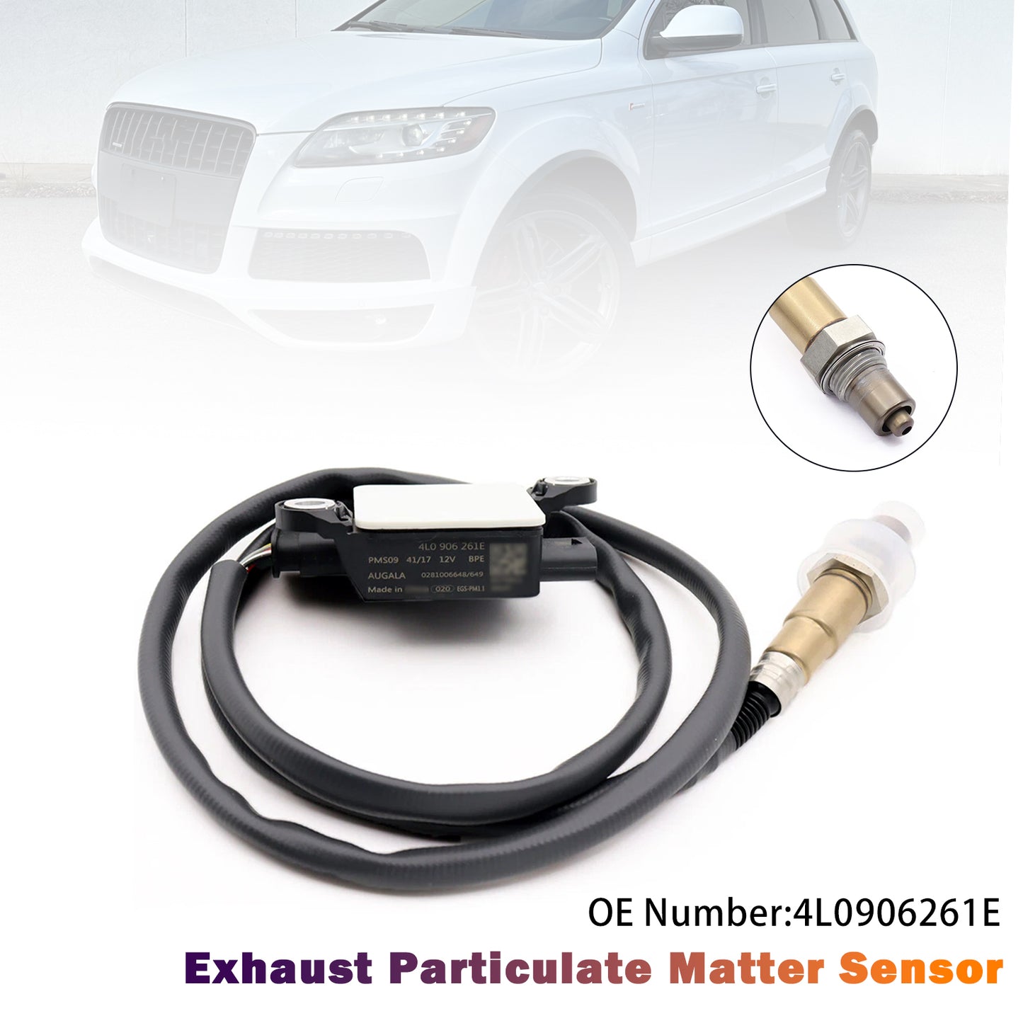 2013-2014 VW Touareg 3.0L 4L0906261E Exhaust Particulate Matter Sensor