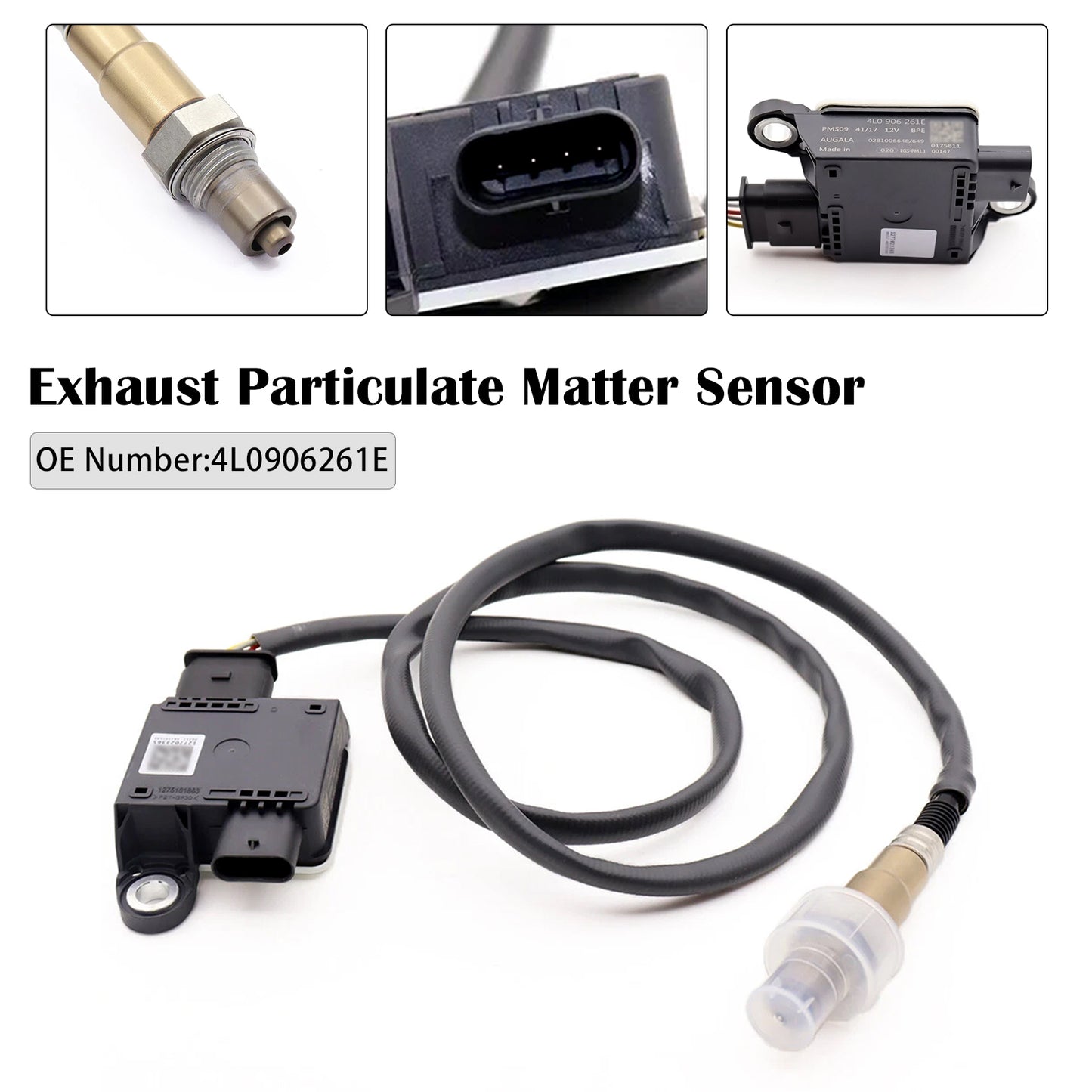 2013-2014 VW Touareg 3.0L 4L0906261E Exhaust Particulate Matter Sensor