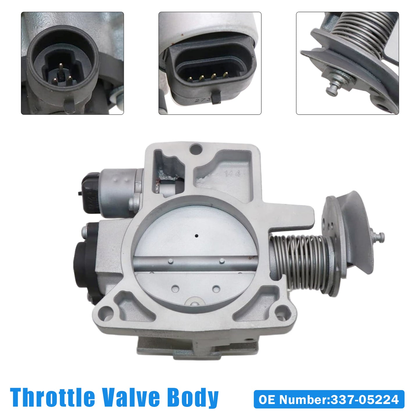99 Chevy 1500 Pickup (5.0L Or 5.7L Only) 337-05224 Throttle Valve Body