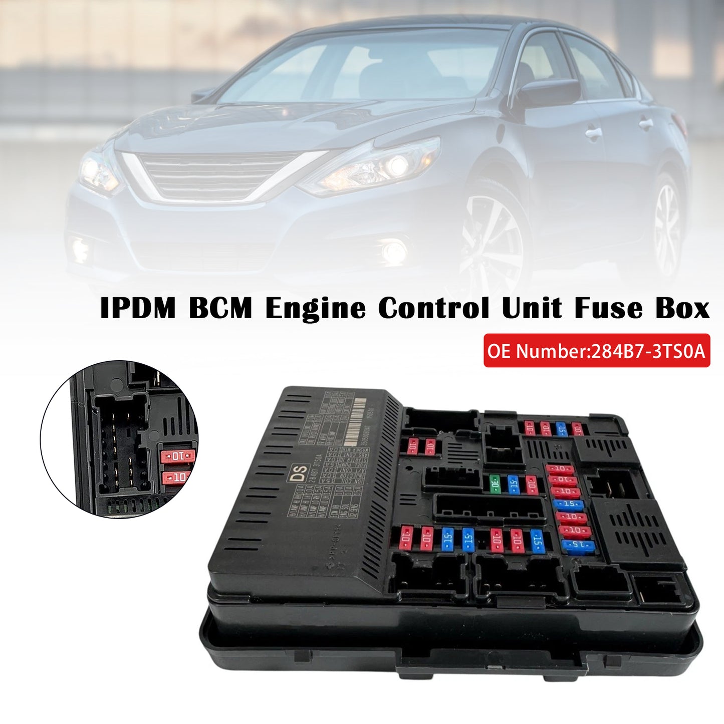 2013-2018 Nissan Altima 284B7-3TS0A IPDM BCM Engine Control Unit Fuse Box