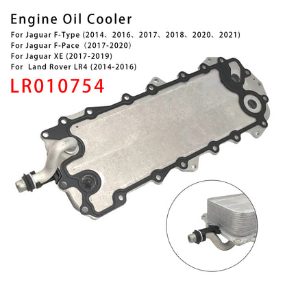 2017-2019 Jaguar XE LR010754 Engine Oil Cooler w/Gasket