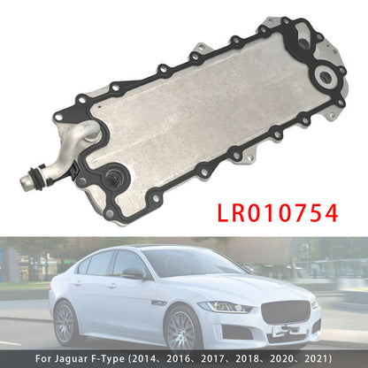 2017-2019 Jaguar XE LR010754 Engine Oil Cooler w/Gasket