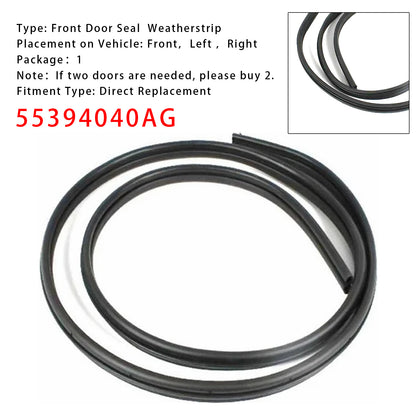 2005-2010 Jeep Grand Cherokee 55394040AG LH/RH Front Door Seal Weatherstripping