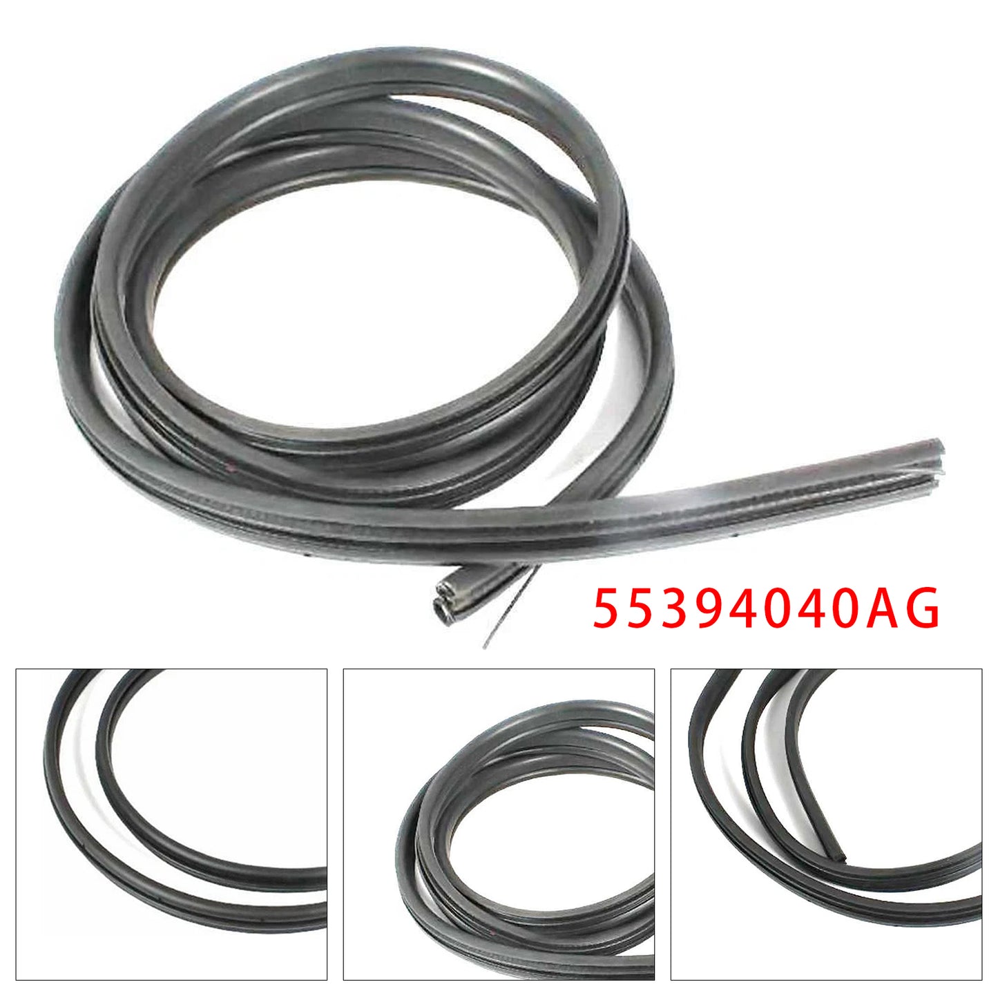 2005-2010 Jeep Grand Cherokee 55394040AG LH/RH Front Door Seal Weatherstripping