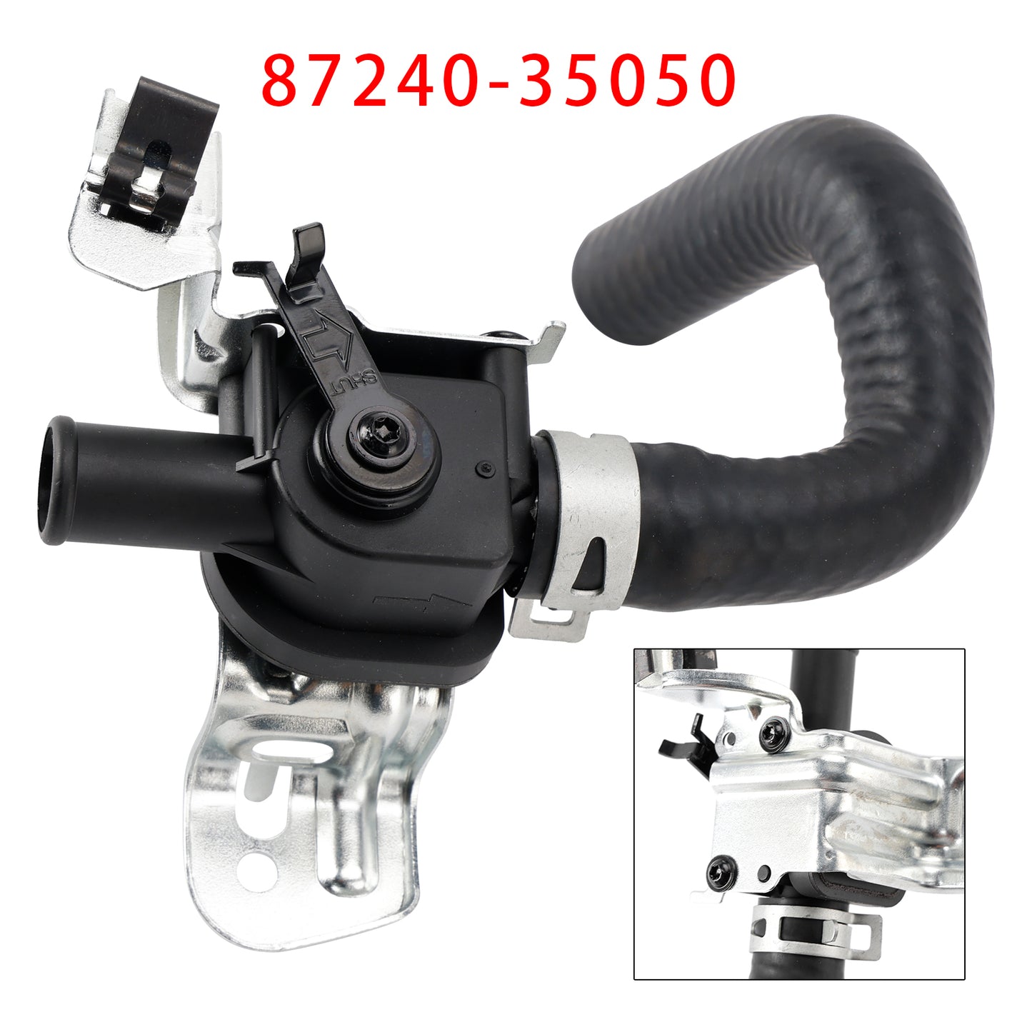 HVAC Heater Control Valve With Inlet Hose 1996-1998 Toyota 4Runner 2.7L L4 3.4L V6 87240-35050