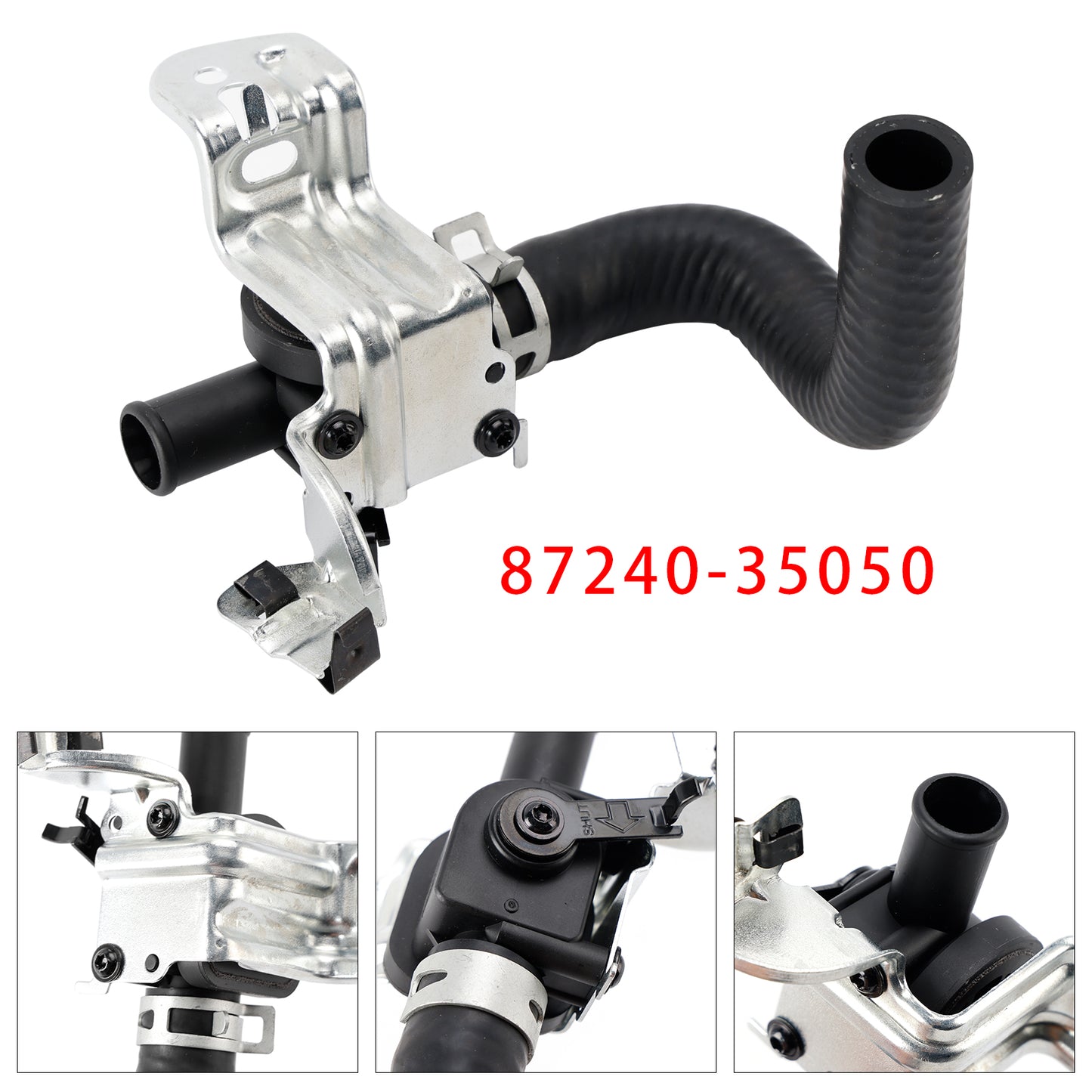 HVAC Heater Control Valve With Inlet Hose 1996-1998 Toyota 4Runner 2.7L L4 3.4L V6 87240-35050