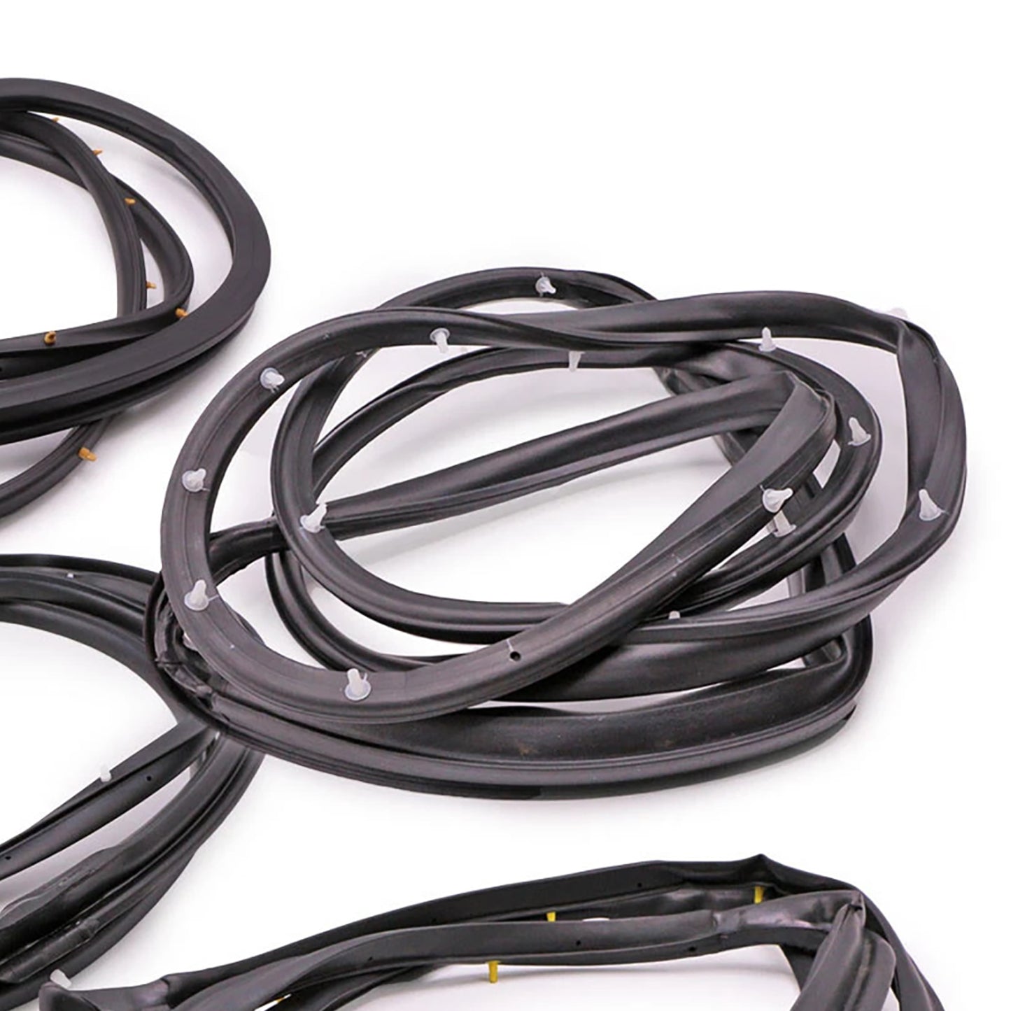 1998-2005 Nissan D22 Frontier 4PCS Front Rear Door Rubber Seal Weatherstrip