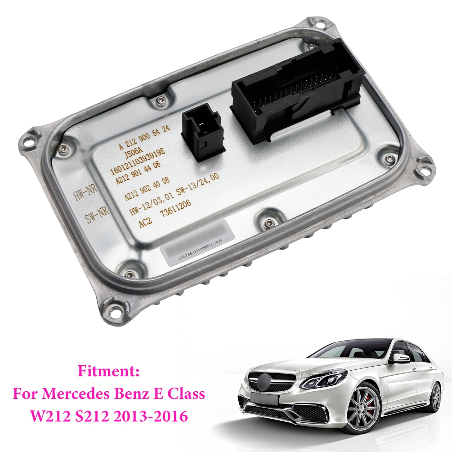 Mercedes Benz W212/S212 A2129005424 Headlight Ballast Control Module
