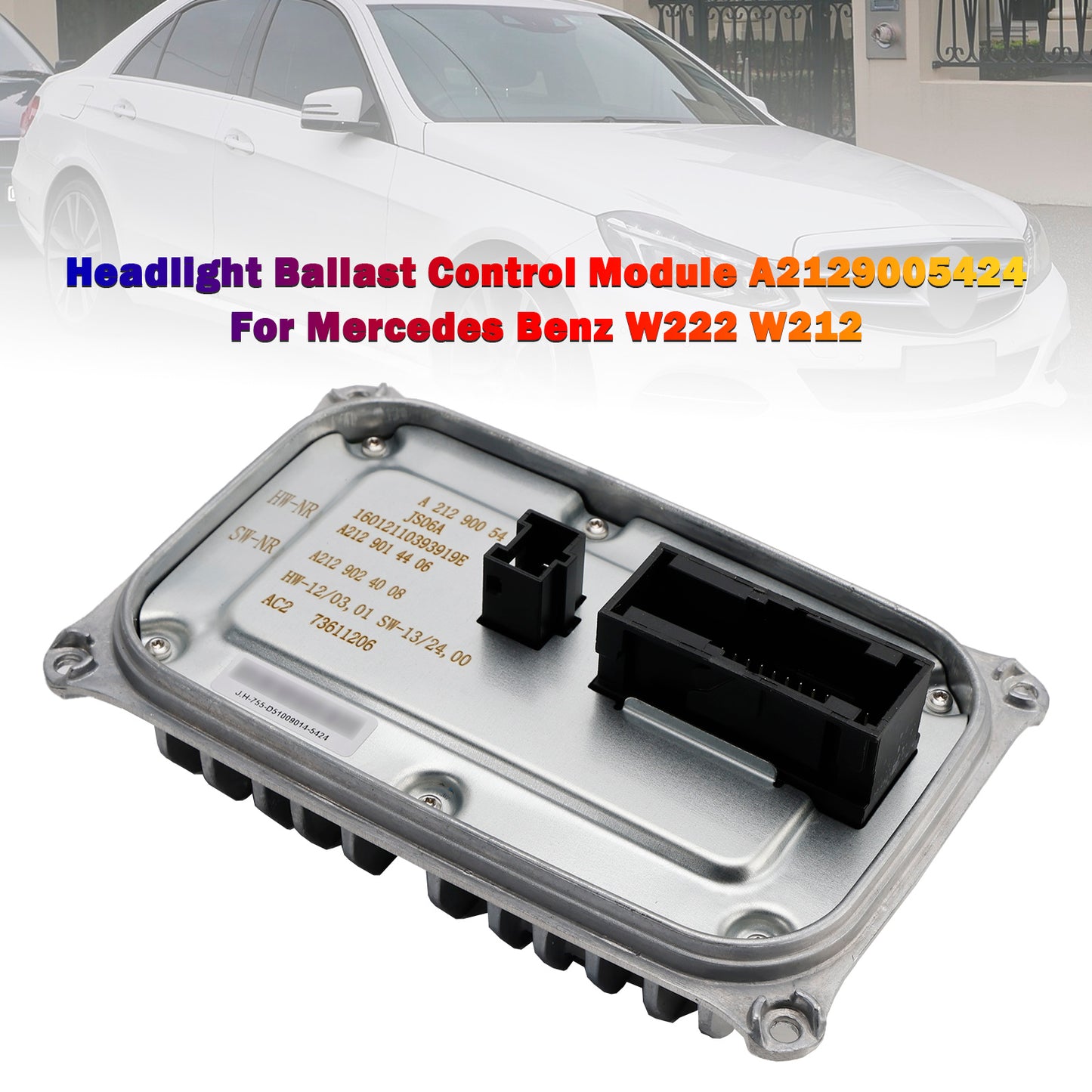 Mercedes Benz W212/S212 A2129005424 Headlight Ballast Control Module